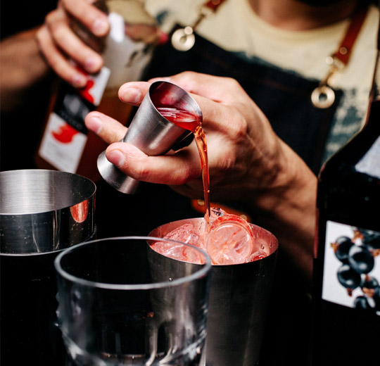 viesmīļu un bārmeņu serviss