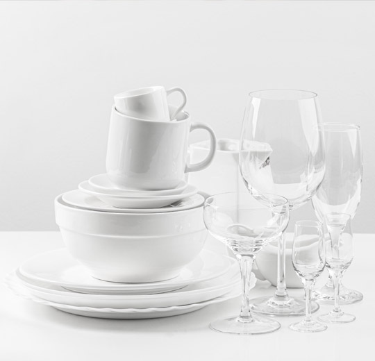 inventāra un trauku noma